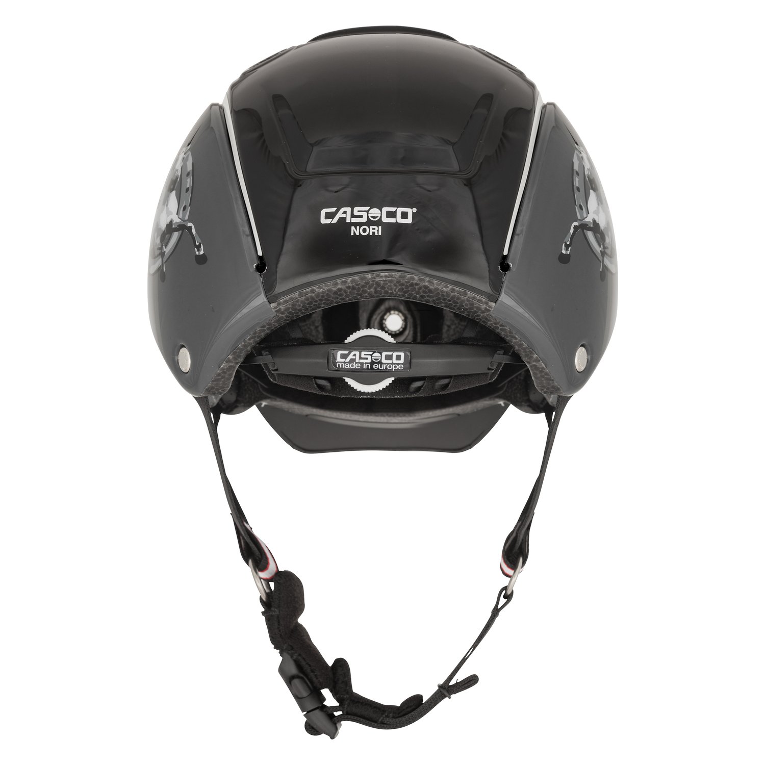 CASCO Reithelm Nori  - schwarz/grau