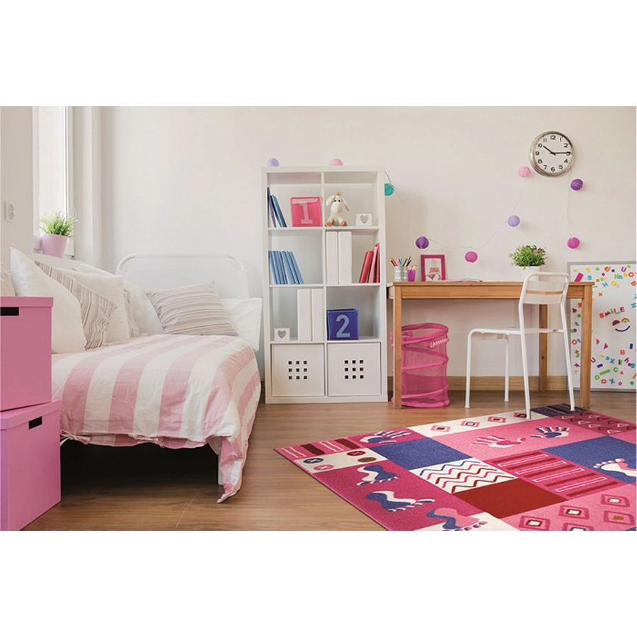 Wecon home Kinderteppich Hands & Feet pink