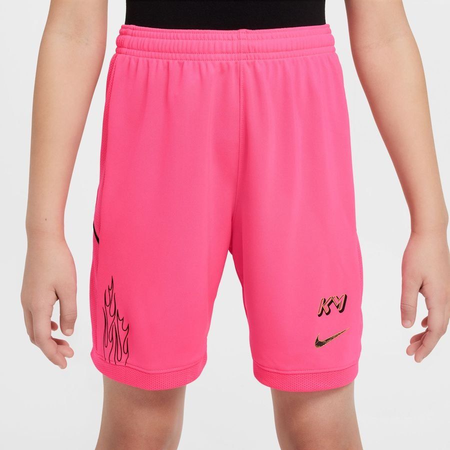Nike Short d'Entraînement Dri-FIT Academy 25 Mbappé Personal Edition - Rose/Doré Enfant