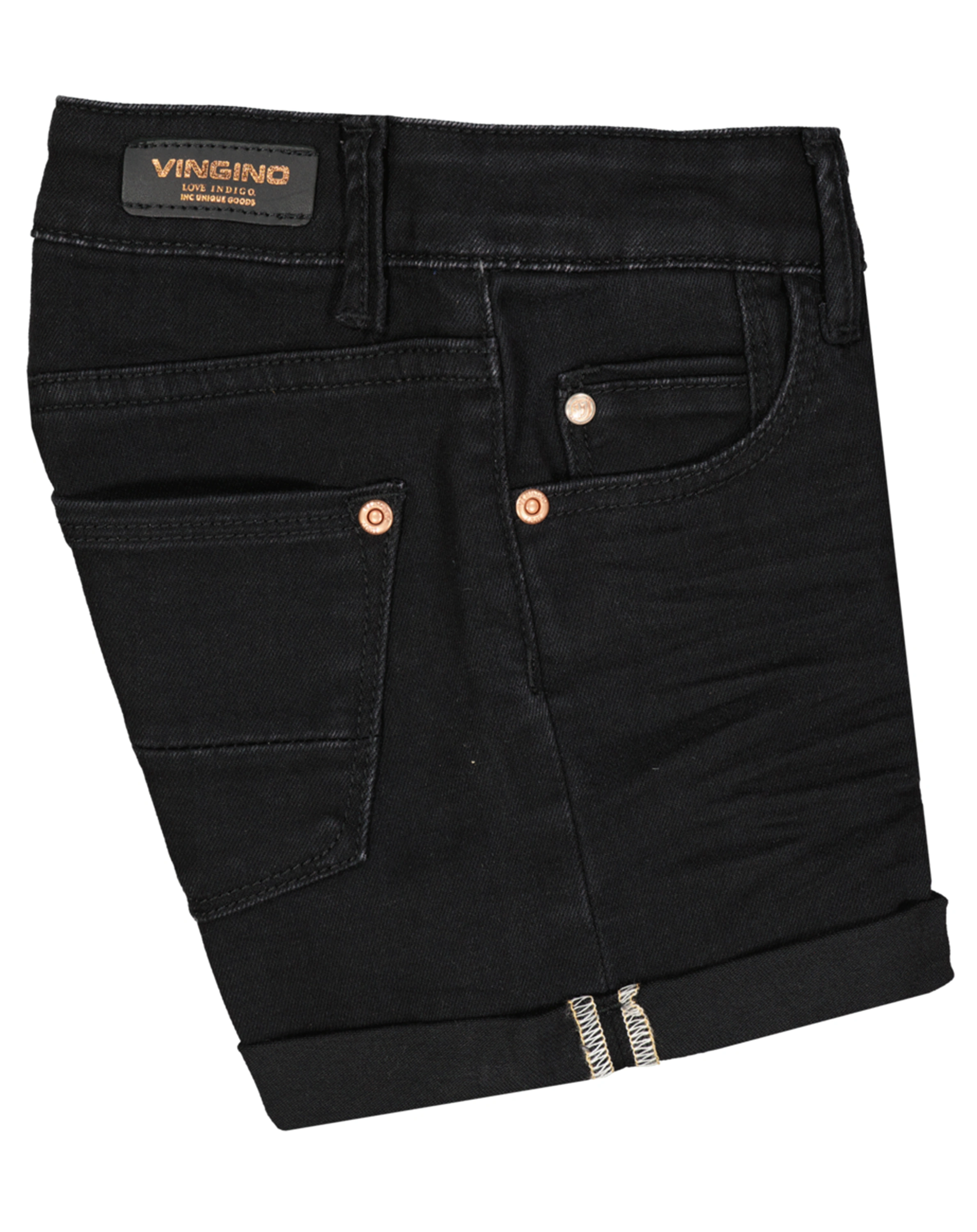 Jeans-Shorts DAIZY in black