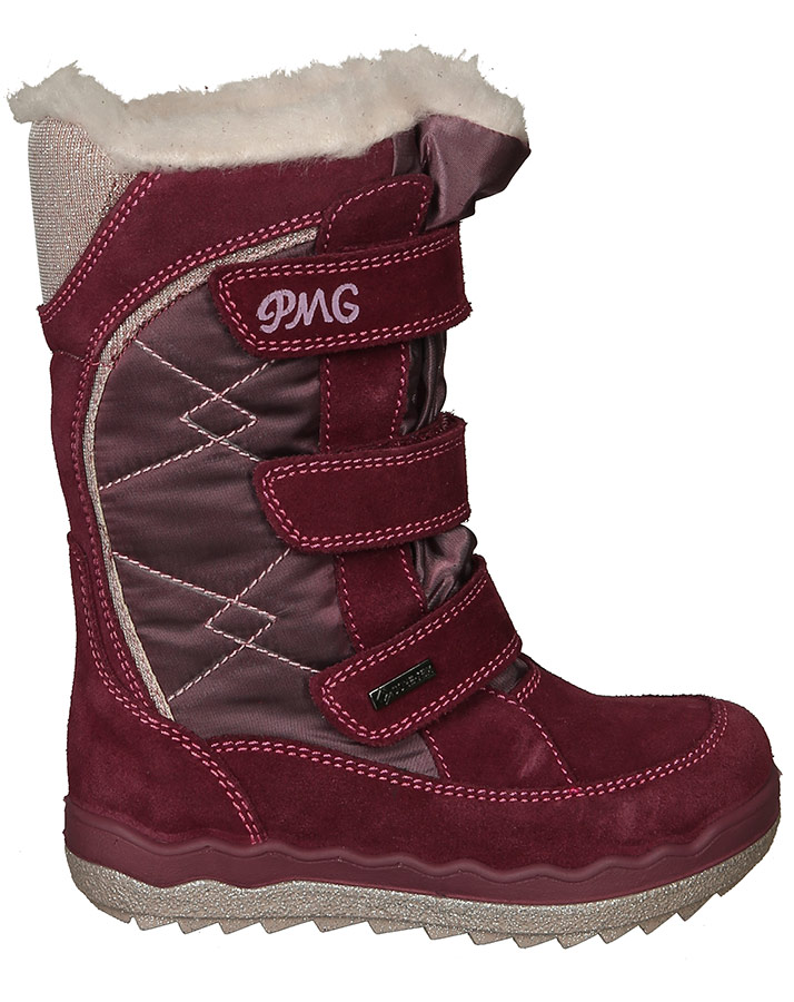 Winterstiefel PFZGT – FLUFFY gefüttert in beere