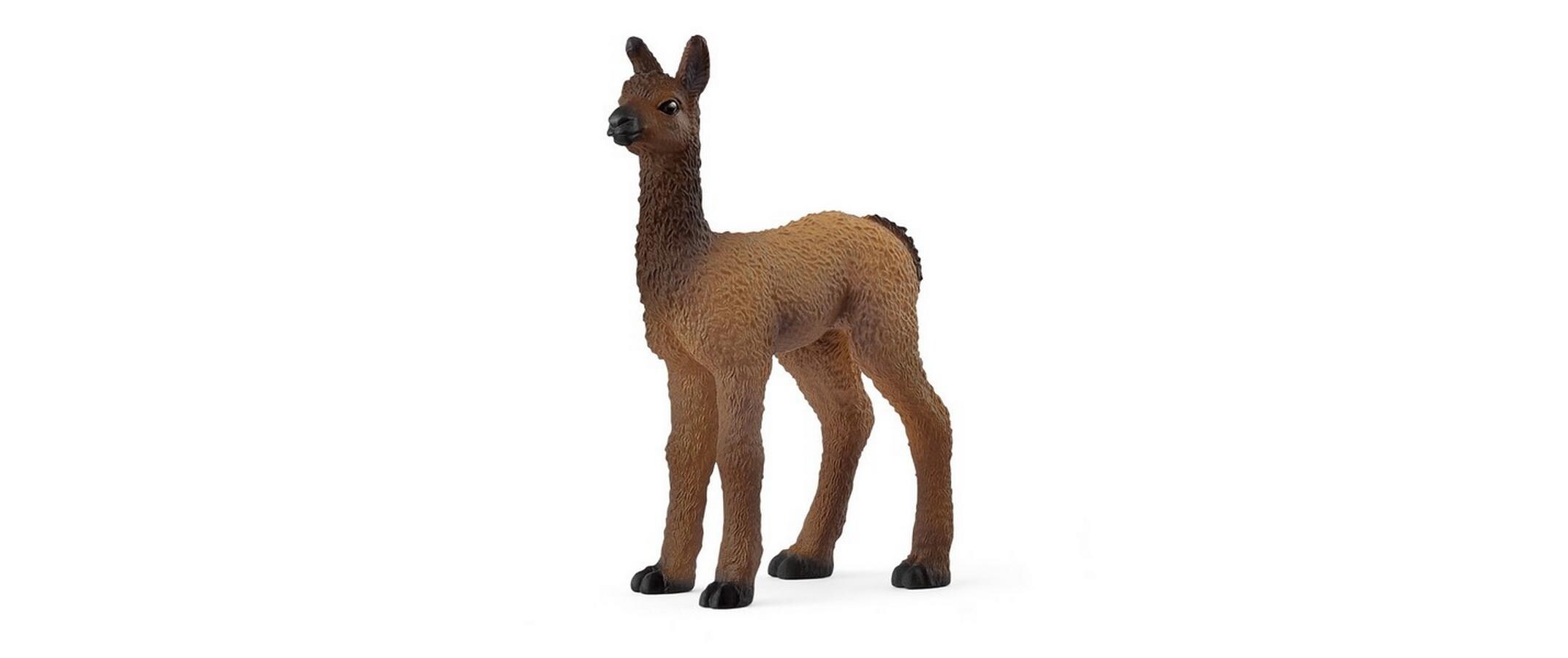 Spielzeugfigur Farm World Lama FohlenHochwertige Tierfigur