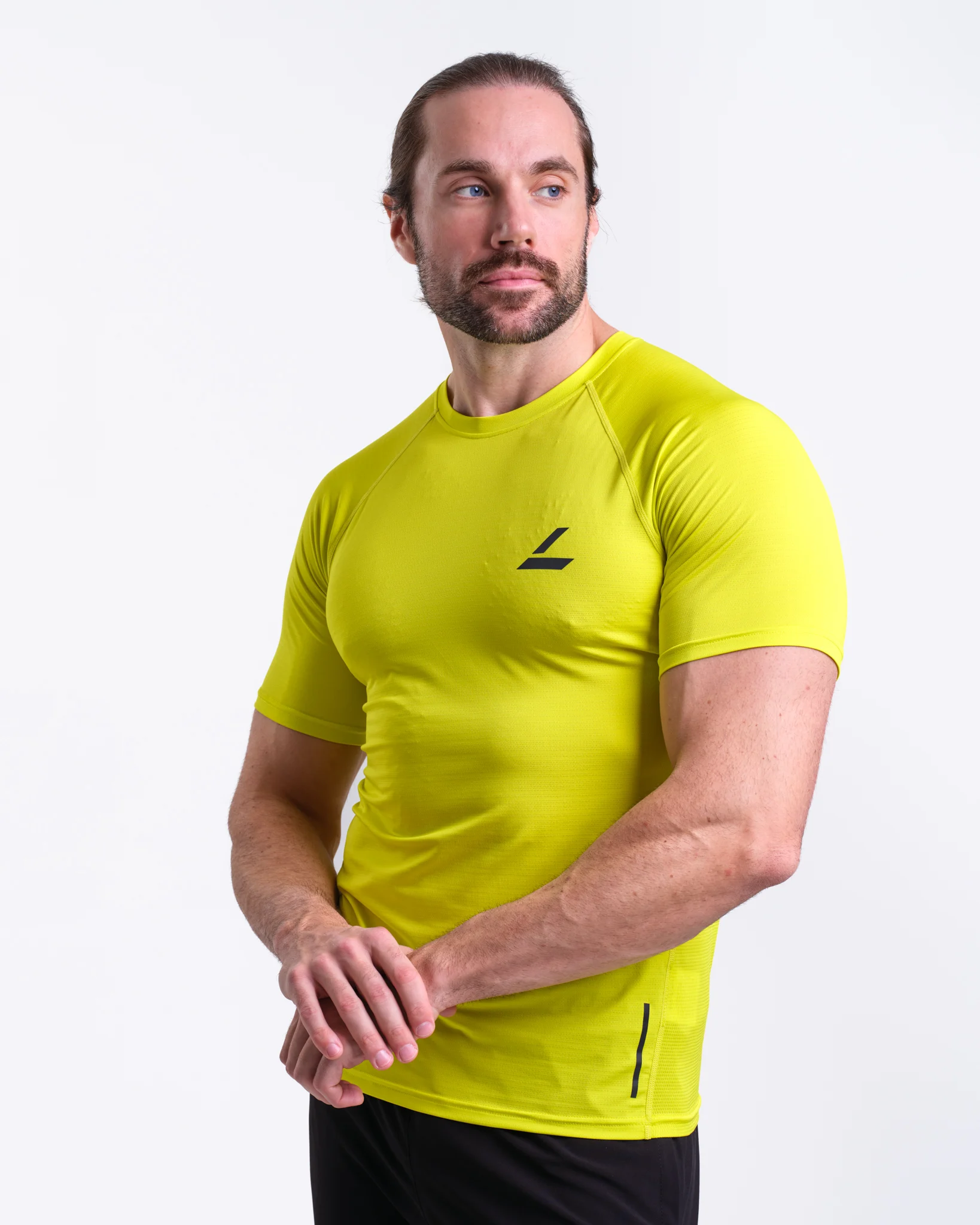 LEVITY Core Run Tee M Yellow Primerose