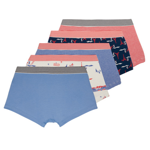Petit Bateau - A073A00 X5 - Multicolore