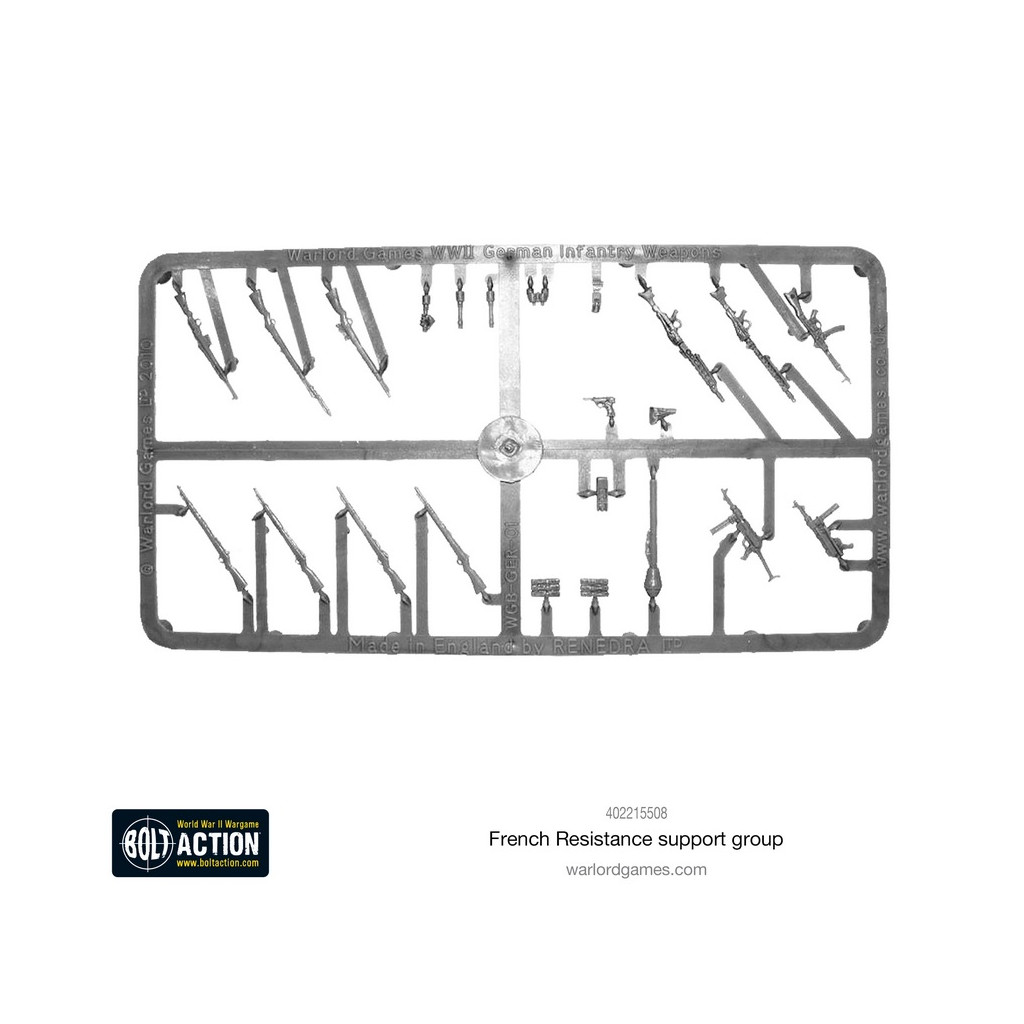 Bolt Action - French Resistance Squad