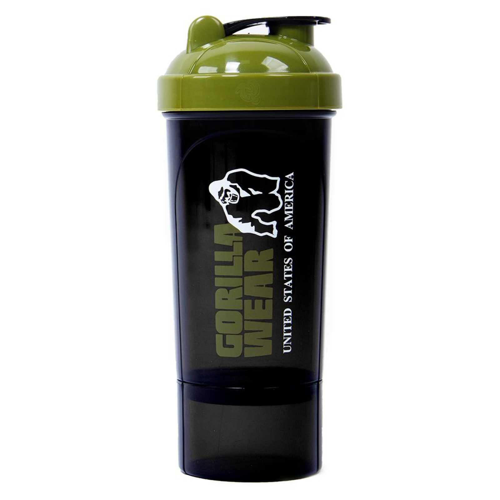 Gorilla Wear Shaker Compact Verde Preto