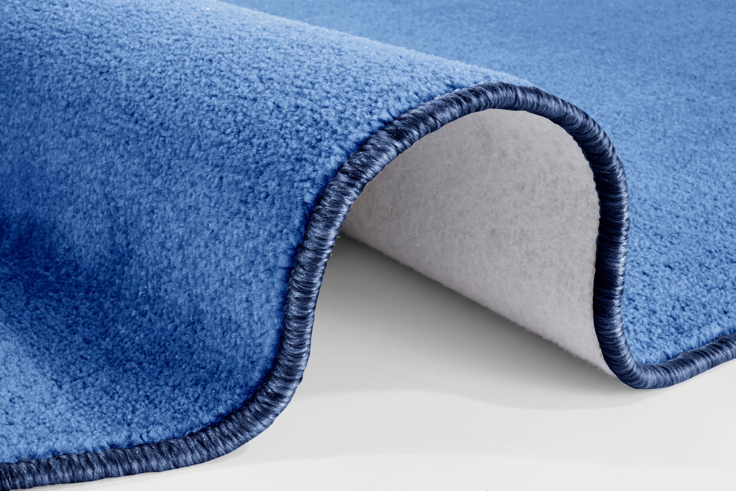 HANSE Home Teppich »Shashi« rund 8,5 mm Höhe Kurzflor, Unifarben, Teppich, Weich, Esszimmer, Kinderzimmer, Flur
