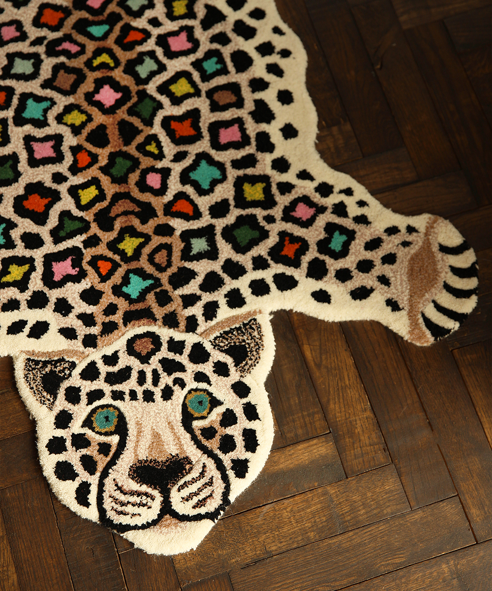 DG Disco Leopard Rug Large