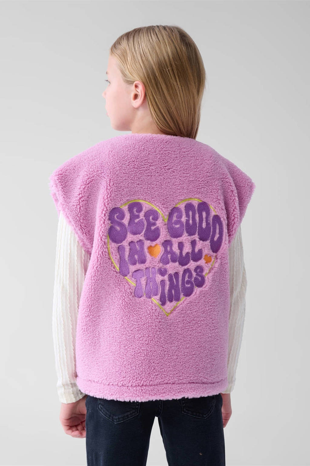 Shoeby gilet roze