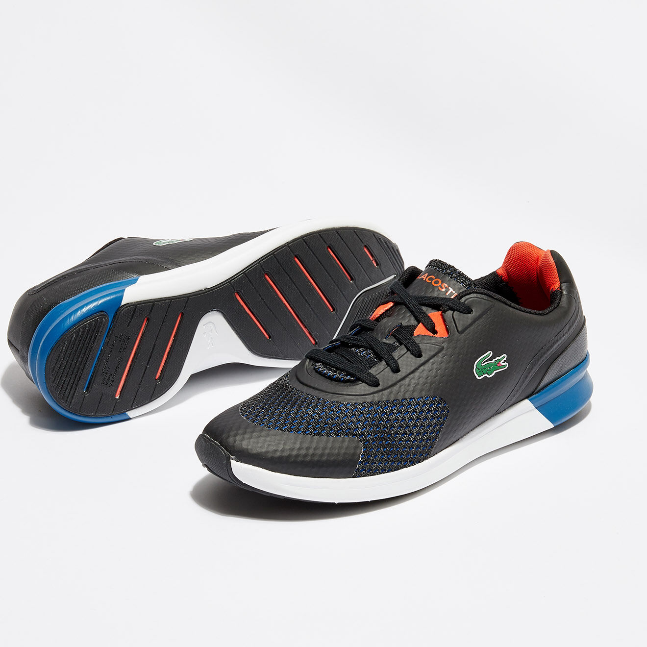 Lacoste Baskets Ltr.01 317 6 noir/bleu foncé