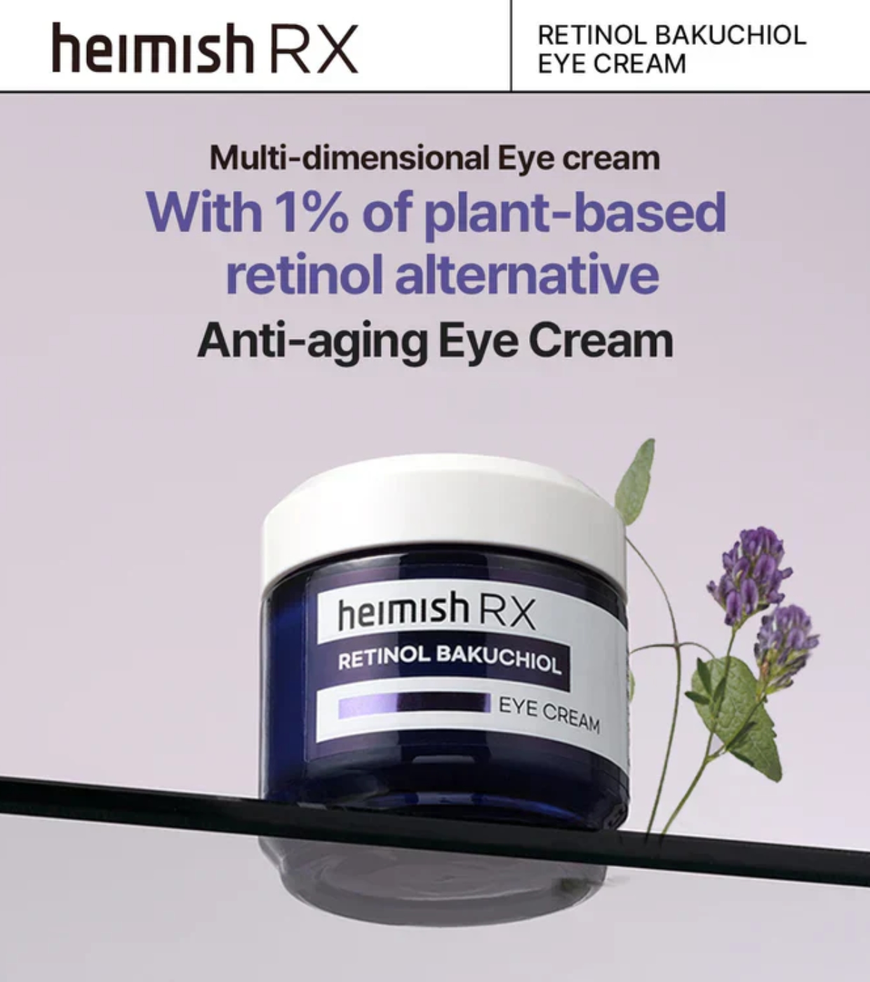 Heimish - *Heimish RX* - Retinol Bakuchiol Creme para os Olhos