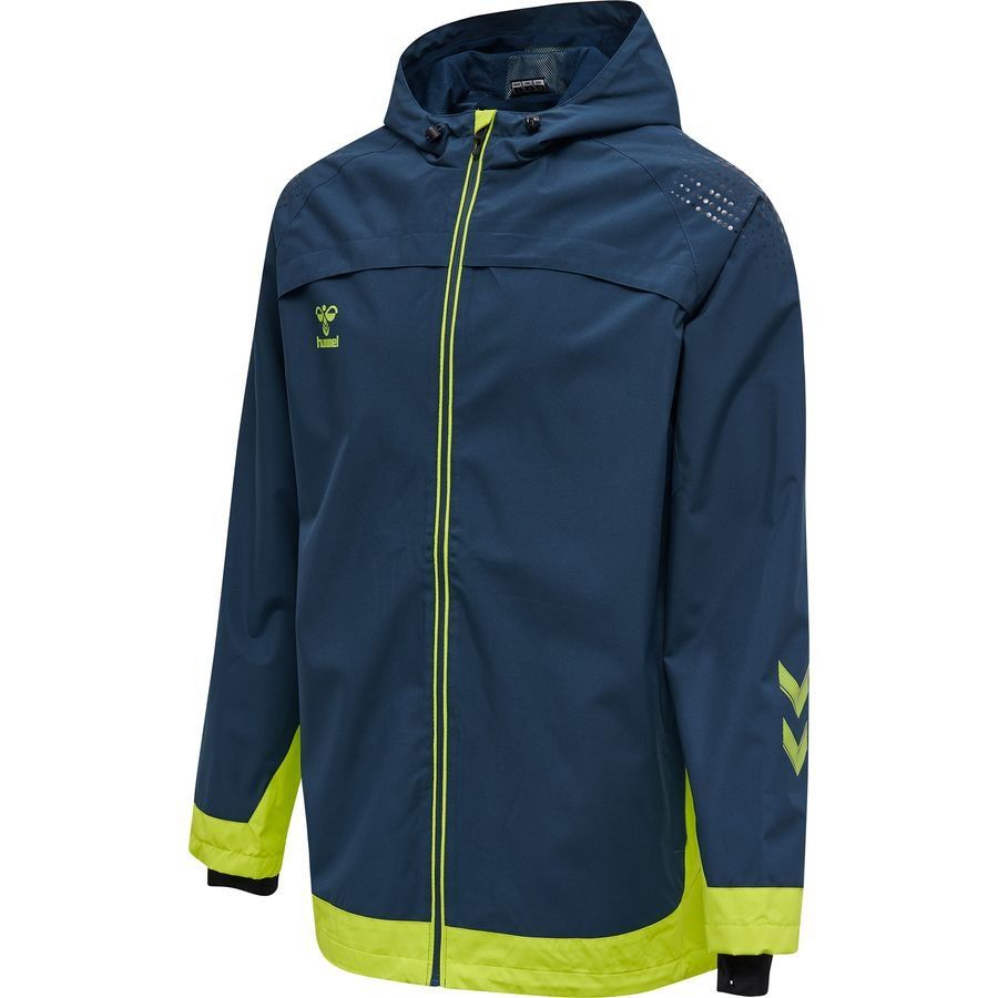Hummel Lead Veste - Bleu Marine/Vert