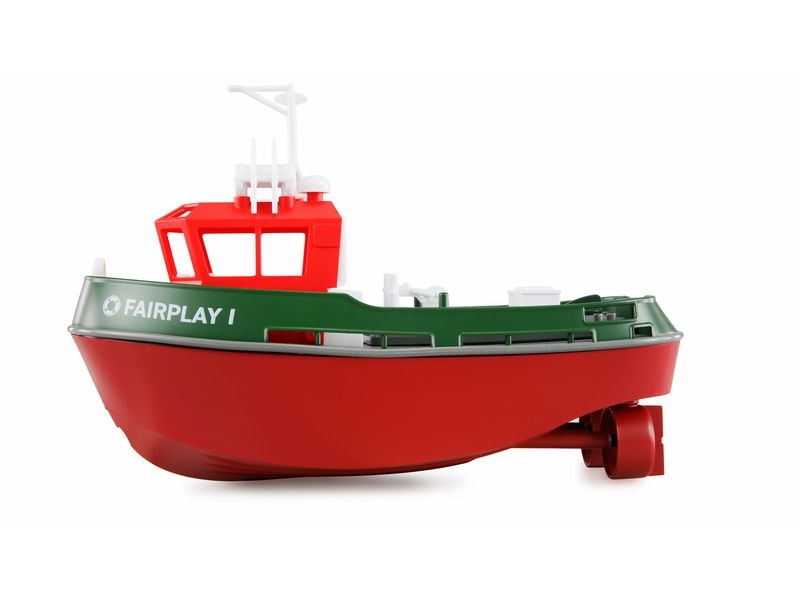 Amewi Boot Fairplay I Schlepper Grün, RTR, 1:72 2-Motoriges ferngesteuertes Boot