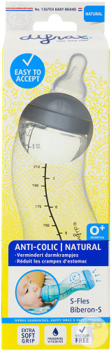 Difrax Biberon S Natural 250ml Pièce 1