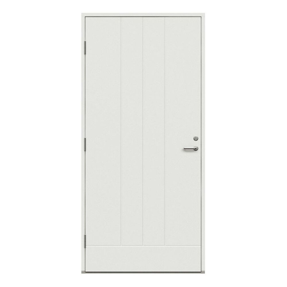 YTTERDØR SOLID ELEMENTS YSTAD THERMO 10X21 VENSTRE HVIT