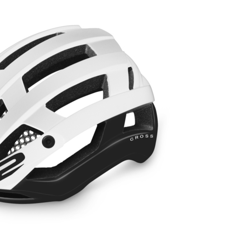 R2 Cross White fietshelm - Maat S