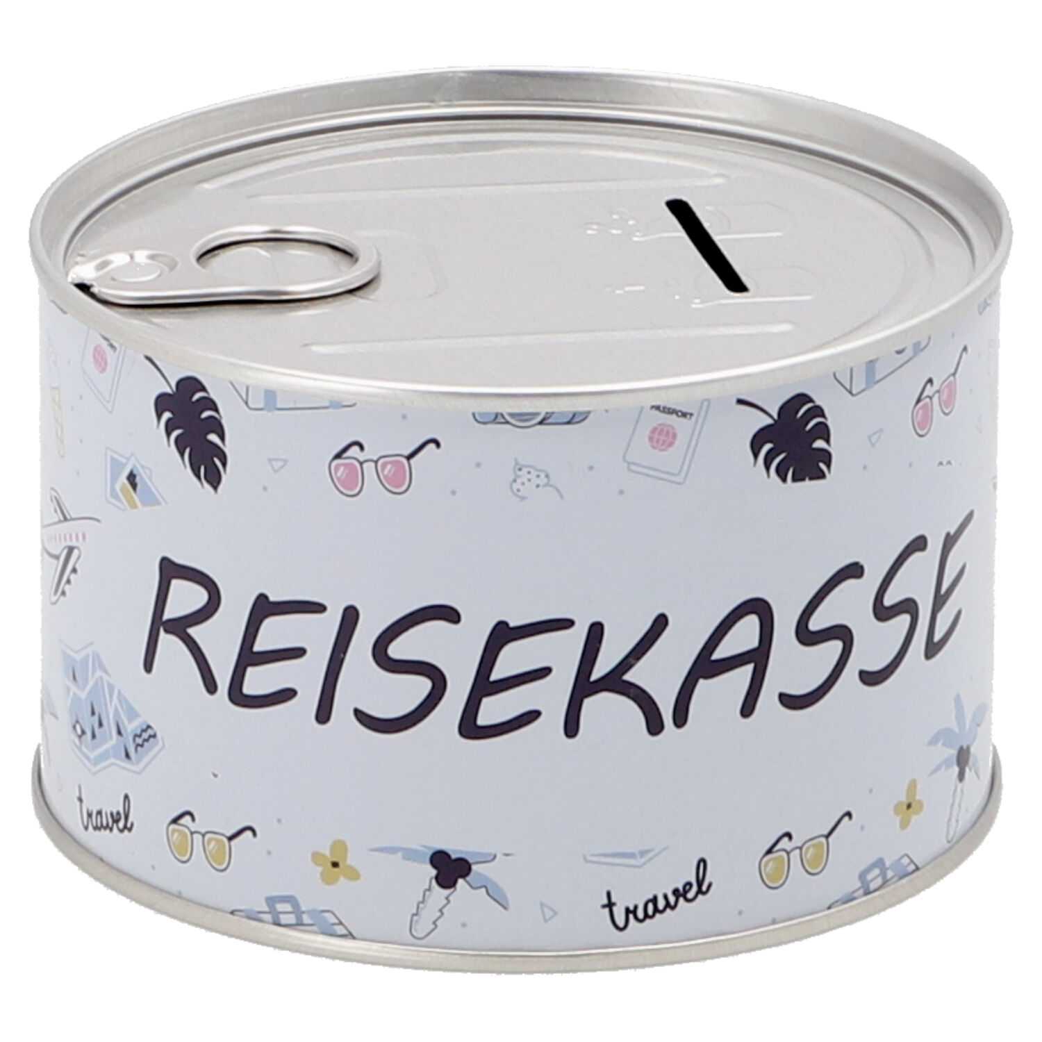 Spardose z.Aufreißen 6xØ10cm, vers. Motive