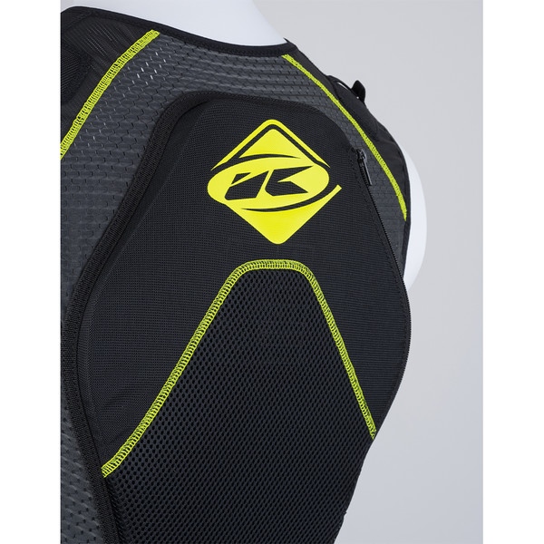 Kenny - Gilet de protection sans manches Tracer Water+ Gris / Jaune