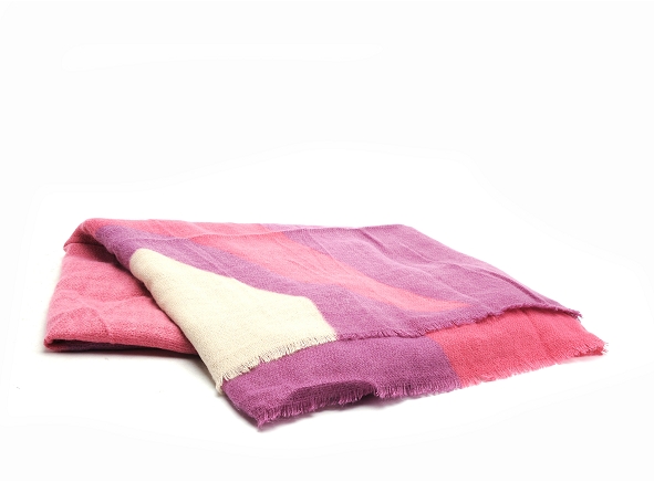 Pieces famille accessoires pclola sqaure scarf fc rose