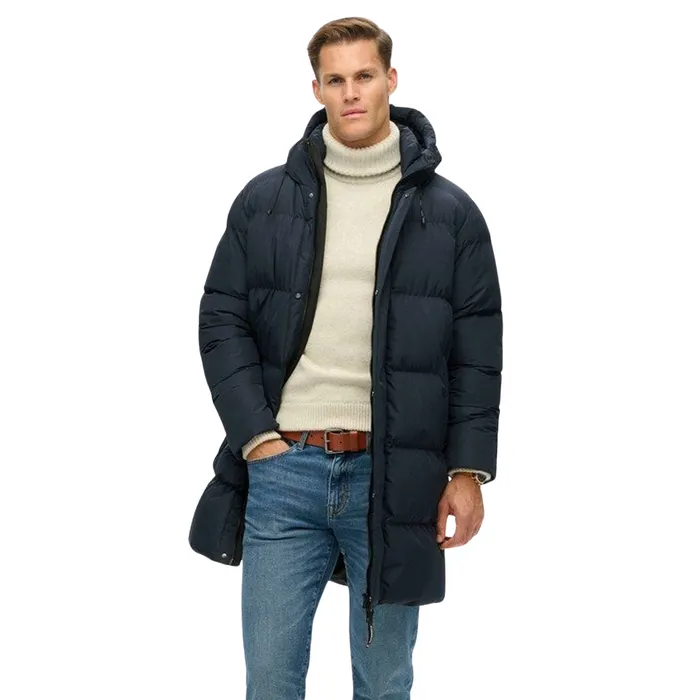 Superdry Fuji Padded Hooded Sports Puffer Mid Jas Heren