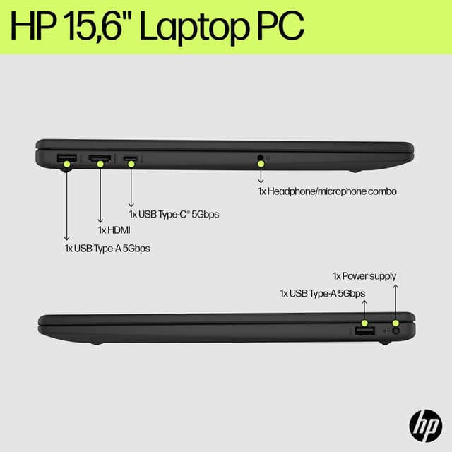 HP 15-fd0805no i3-N305U/8/128 15.6