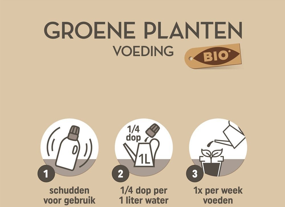 Pokon bio groene planten voeding 500 ml