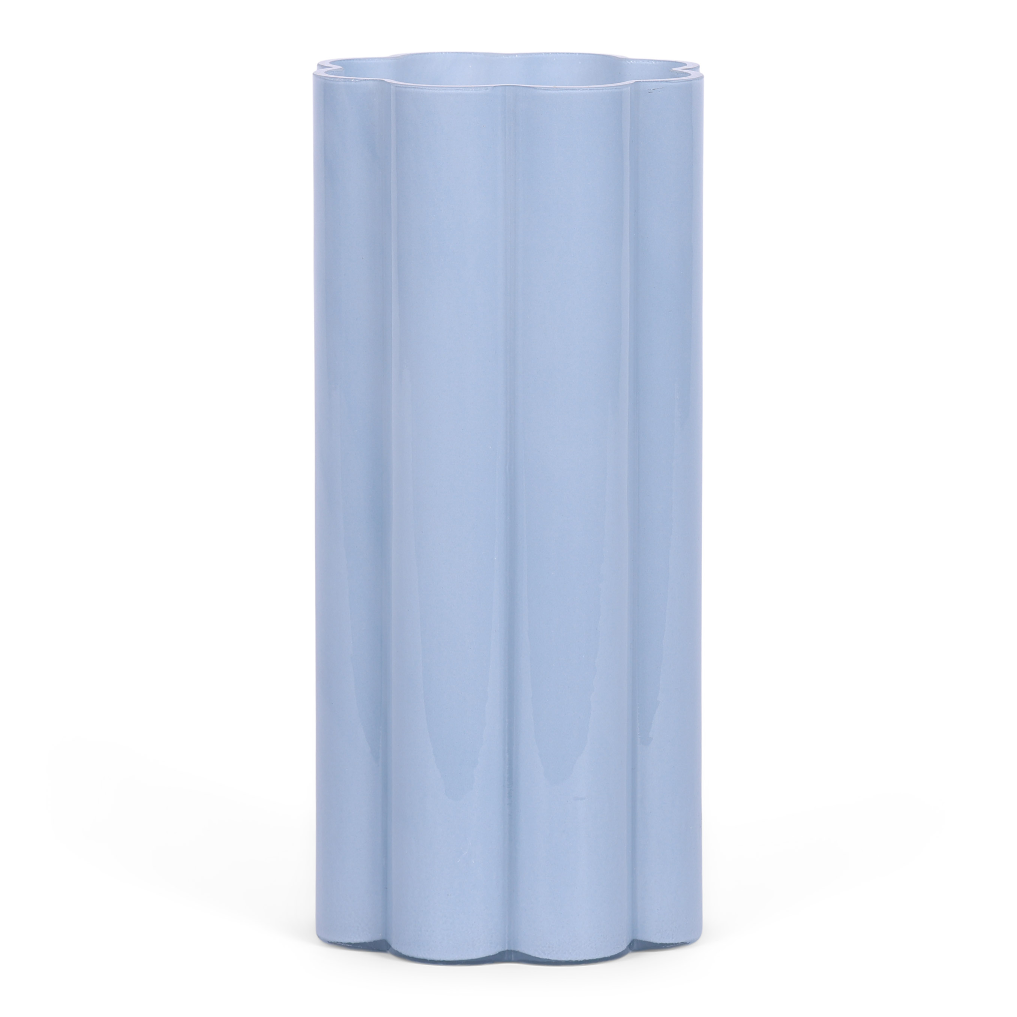 Vaas Flower ice blue