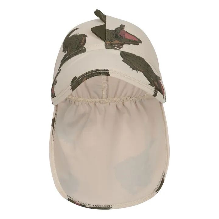 Konges Sløjd Casquette Anti-UV Aster Crocodiles | Ecru