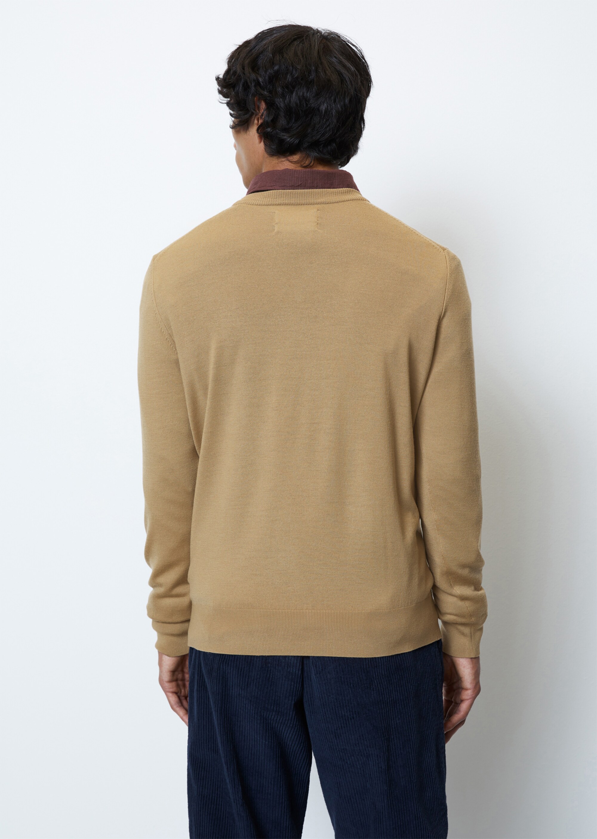 Pullover shaped aus leichter und softer Merino-Qualität