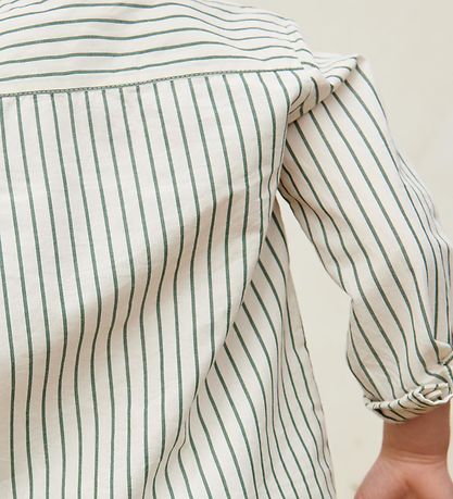 Liewood Hemd - Austin - Garden Green/Creme De La Creme