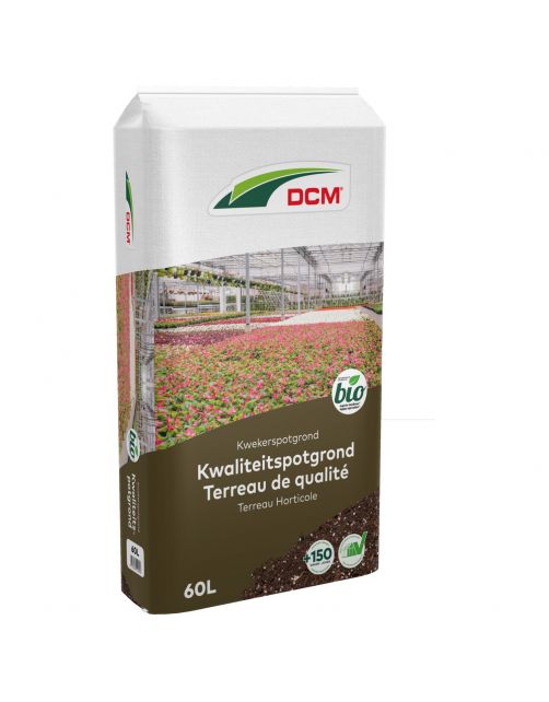 Dcm Kwekerspotgrond Professioneel - Potgrond Turf - 60 l Bio