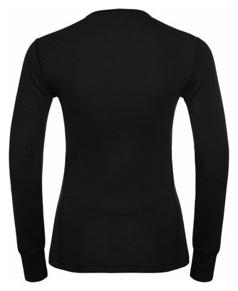 Maillot Manches Longues Odlo Active Warm Eco Noir Femme