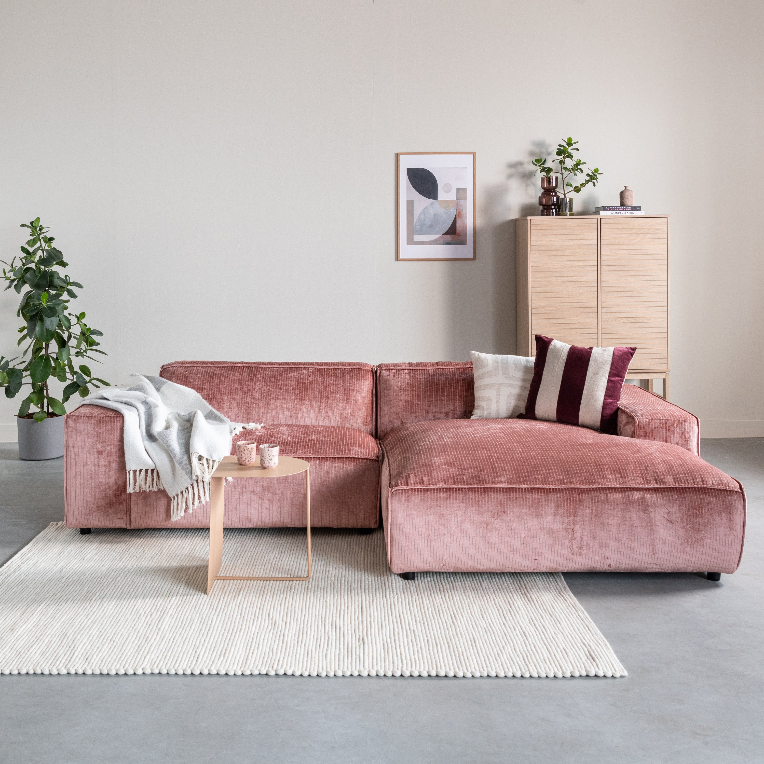 by fonQ Dots Wollen Vloerkleed 160 x 230 cm  - CrÃ¨me