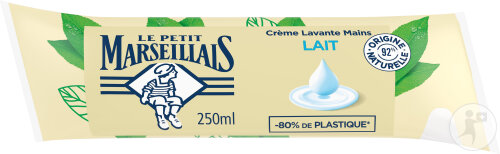Le Petit Marseillais Crème Lavante Mains Lait Recharge 250ml