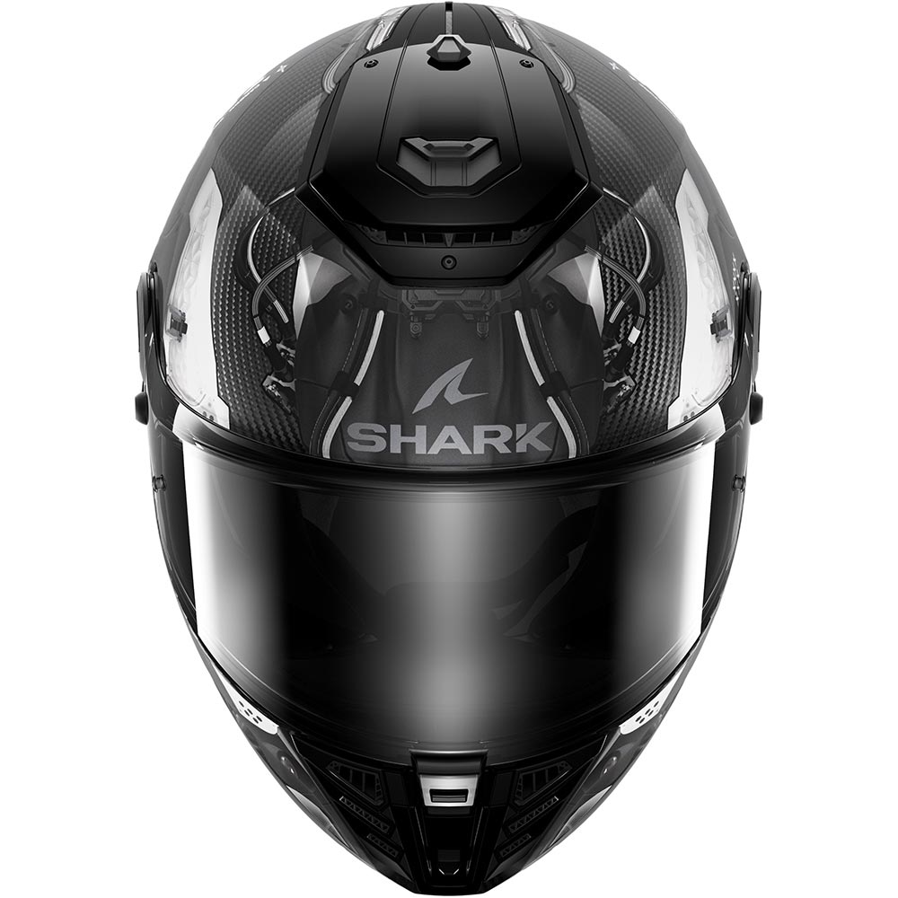 Shark - Casque Spartan RS Carbon Xbot Noir / Argent / Brillant