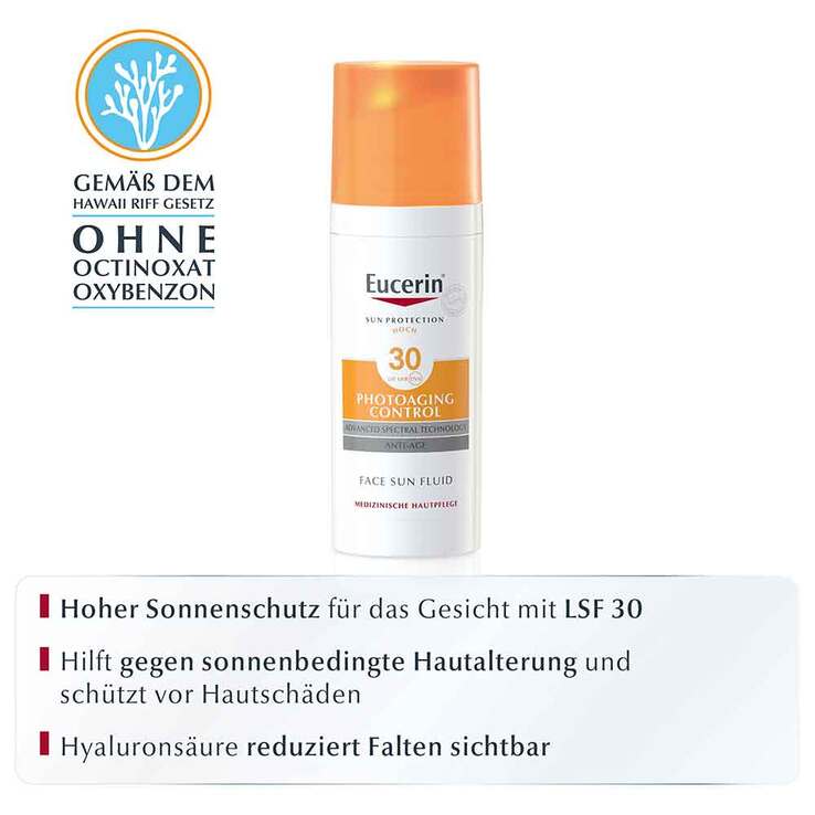 Eucerin Sun Fluid Photoaging Control LSF 30, 50 ml
