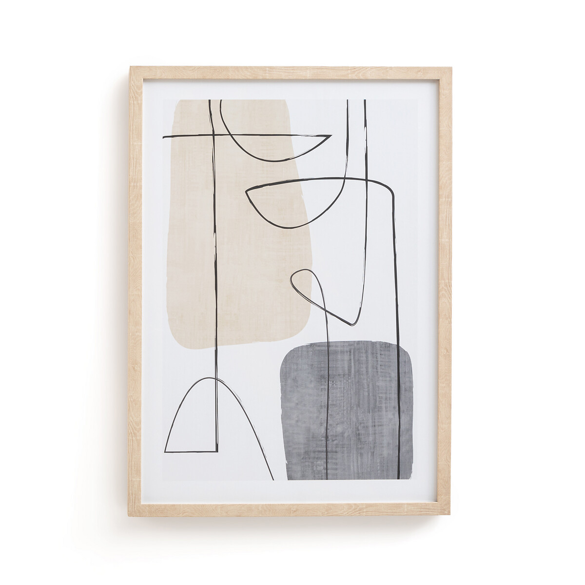 LA REDOUTE INTERIEURS<br>Pôster Bedrukte kader 50x70 cm, Saya