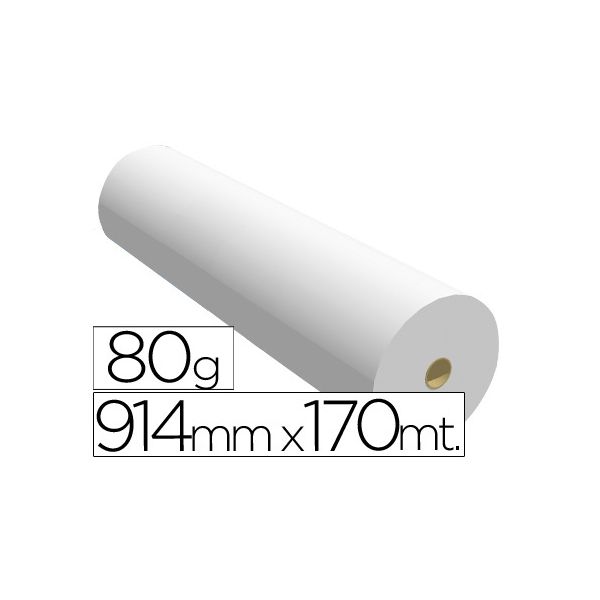 Navigator Rolo de Papel Plotter 80g 914mmx170m (PPC) - 1821181
