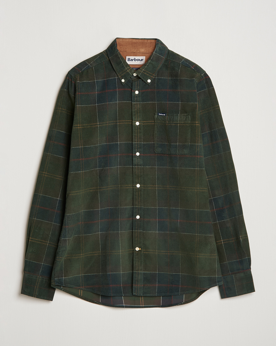 Barbour Lifestyle Blair Corduroy Check Shirt Classic Tartan