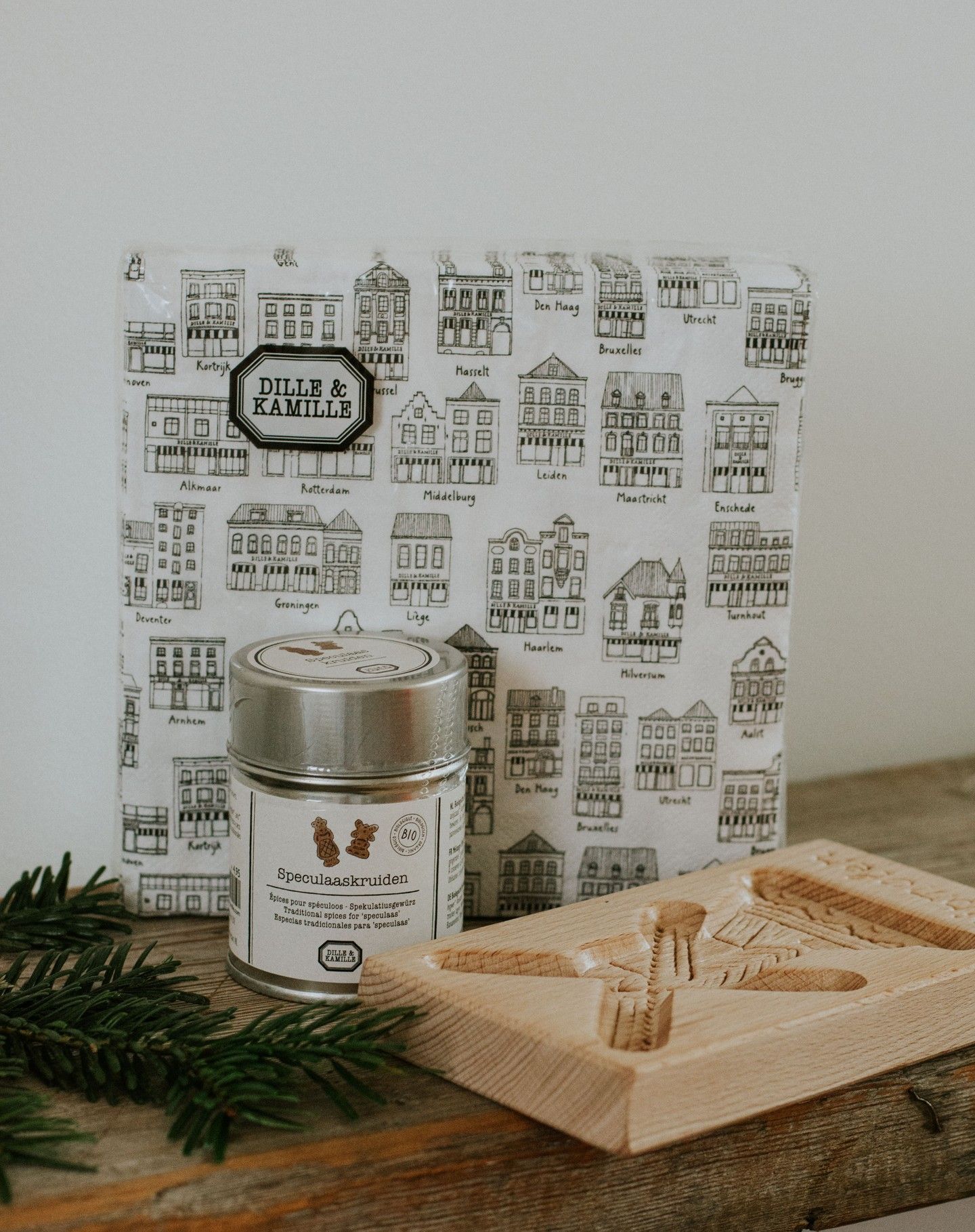 Speculaaskruiden, biologisch, blikje, 35 g