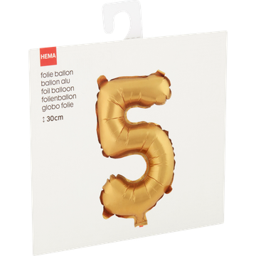 HEMA Folie Ballon 5 30cm