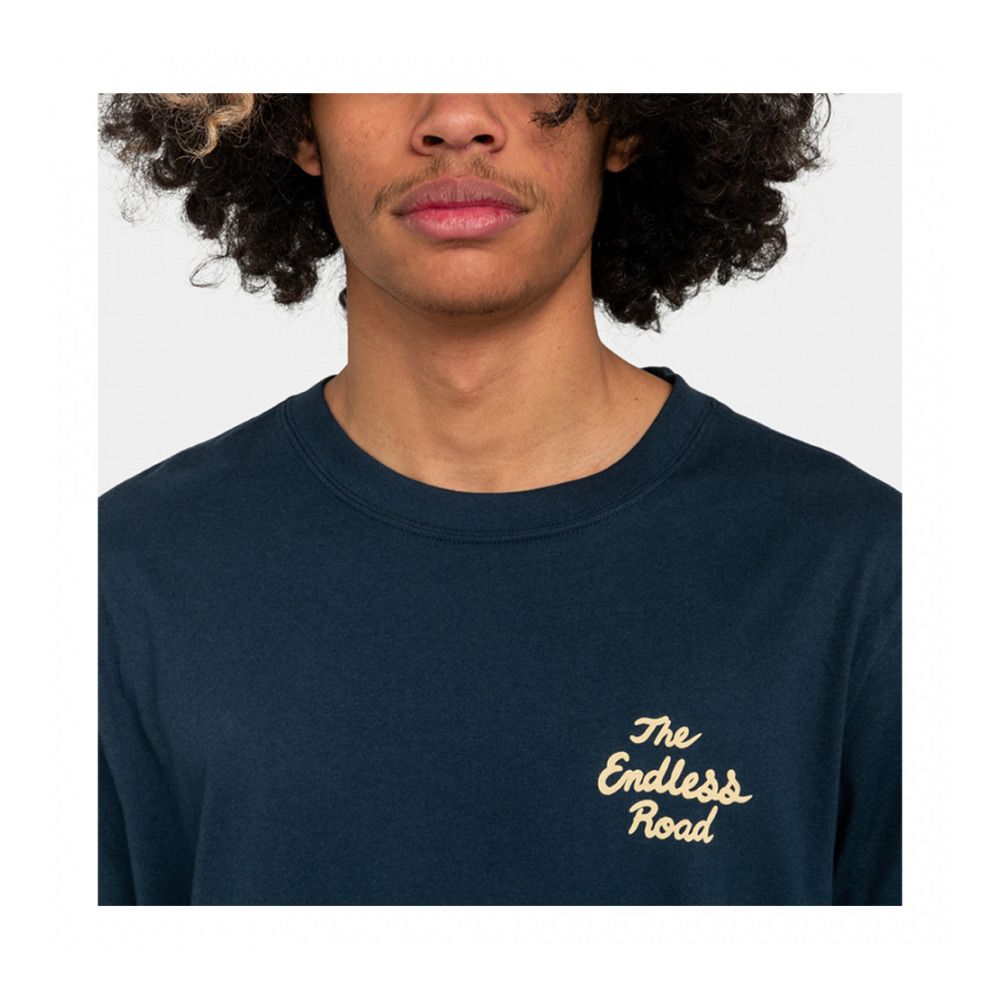 Element TIMBER NOVEL - Tee-shirt Homme eclipse navy