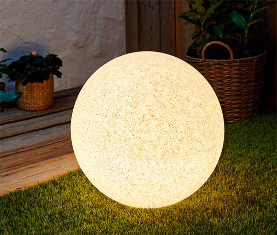 Kugelleuchte mit smartem WiZ-LED-Leuchtmittel