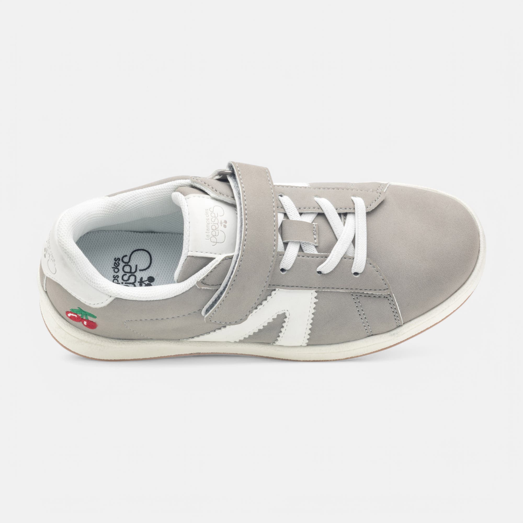 Baskets basses Fille gris