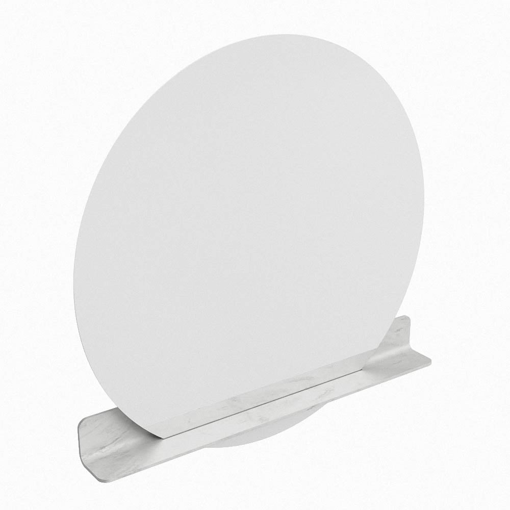 Mondiaz Spot spiegel rond Ø110cm met planchet opalo