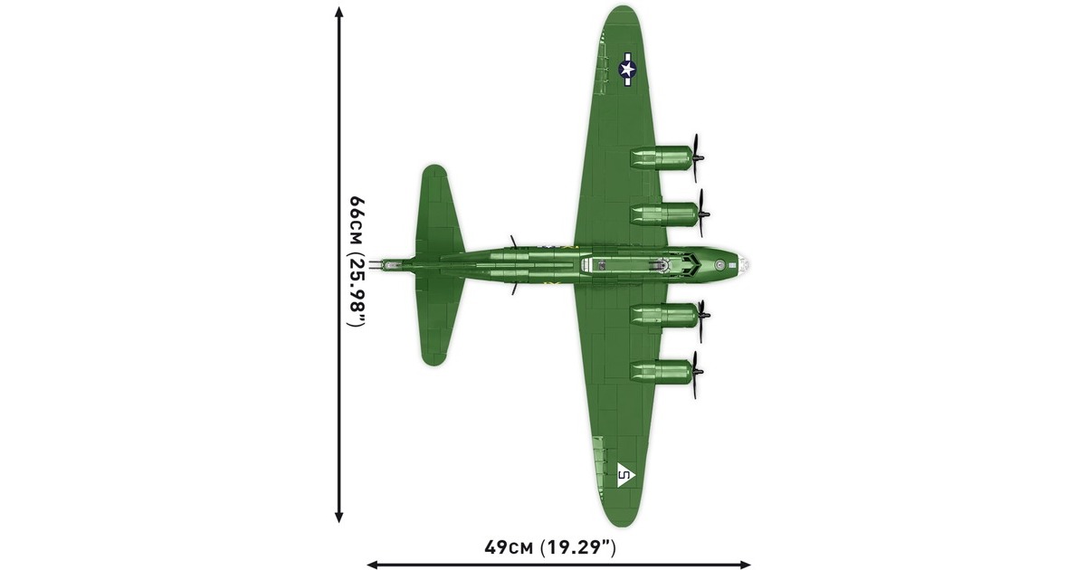 COBIHistorical Collection - Boeing B-17G Flying Fortress Constructiespeelgoed  (Schaal 1:48)