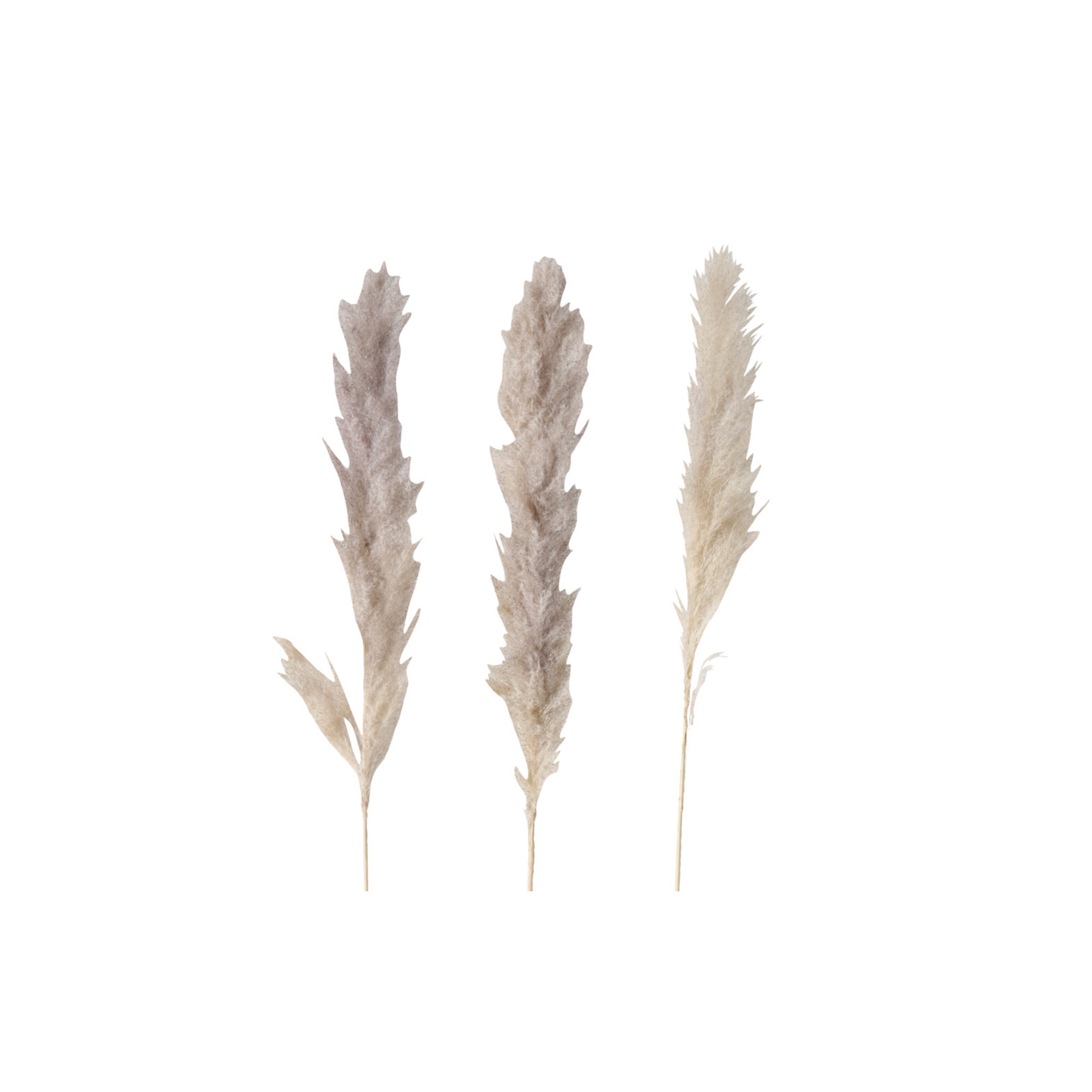 3-teiliges Dekozweig-Set - natur - 100 cm