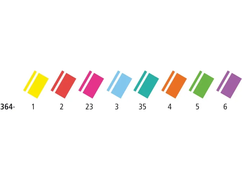Staedtler Textsurfer Classic 364 overstregningspenne ass. farver - borddisplay med 200 stk.