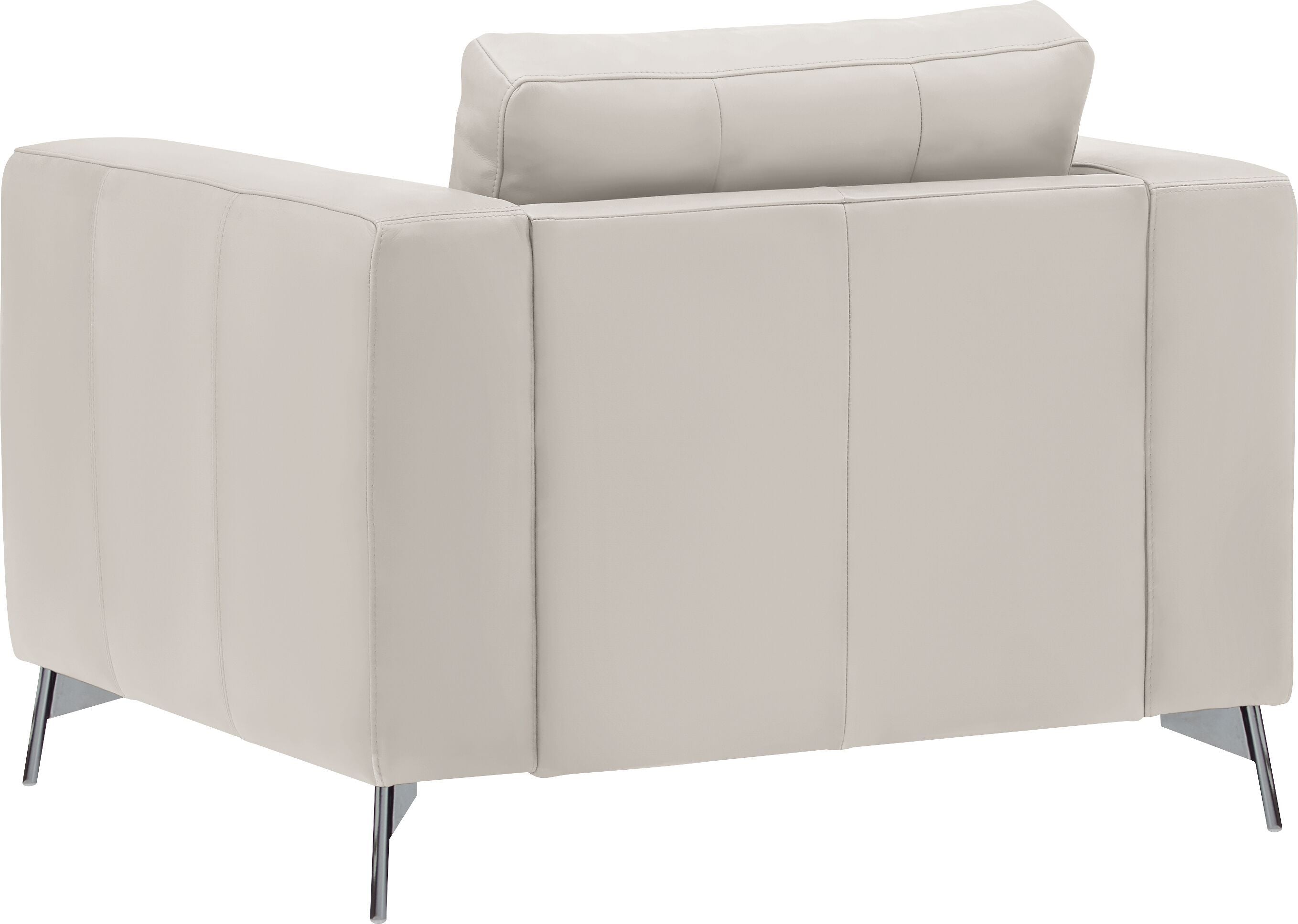 DIENER Sessel - Hellgrau / B: 99.0 cm x T: 92.0 cm x H: 81.0 cm