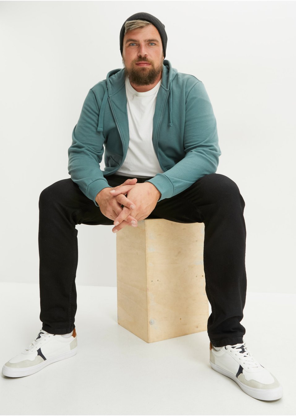 Gilet sweat à capuche